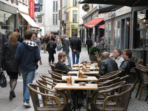 Belgian Beer in Antwerp Belgium
