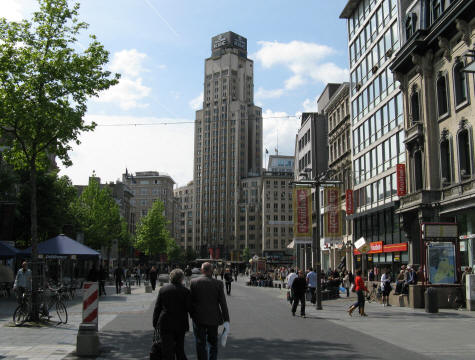 KBC Tower in Antwerp Belgium (Boerentoren)